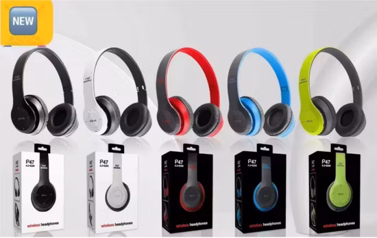 Auriculares estéreo inalámbricos con orejas de gato, diadema Bluetooth para juegos, regalos de Navidad para niños y adultos